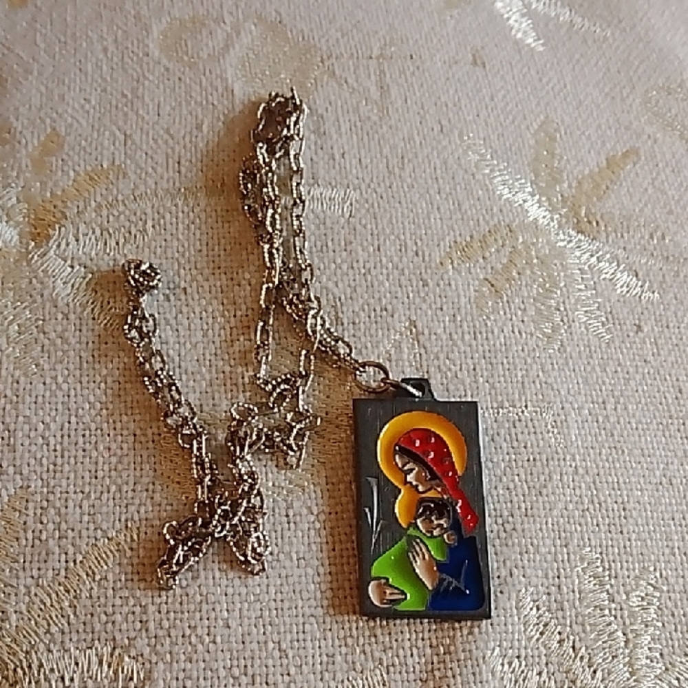 Colorful Pendant Necklace